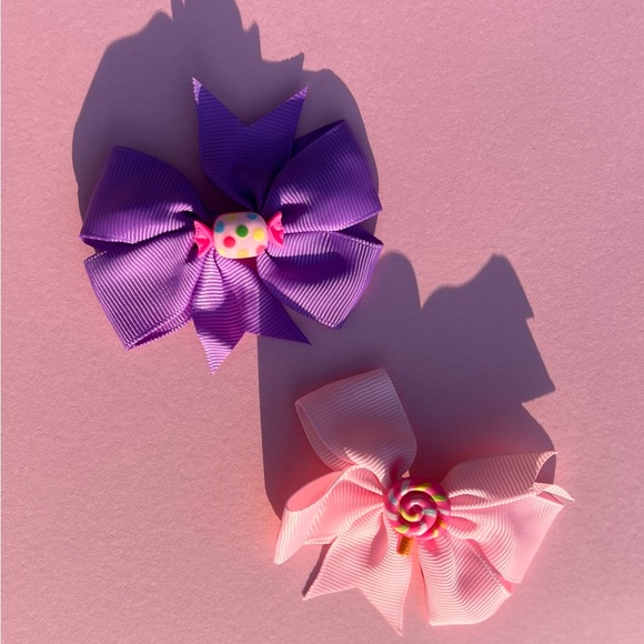 Small Hair Bows for Kids - Candy Hair Bows - Mix & Match Hair Bows - Picture 11 of 14